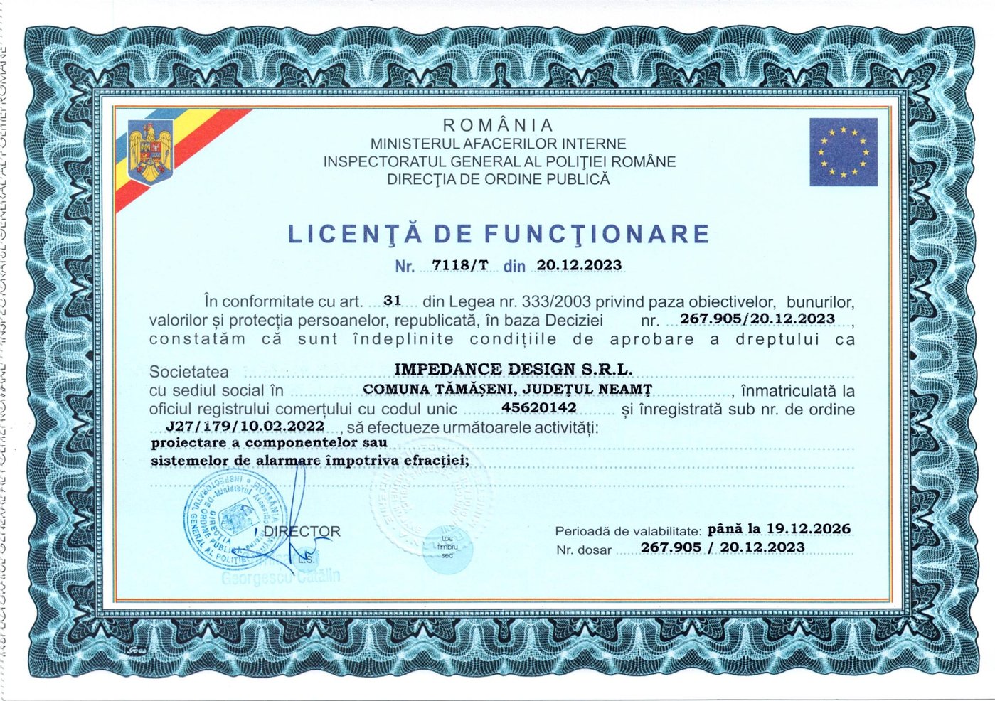 IGPR - Sisteme antiefracție