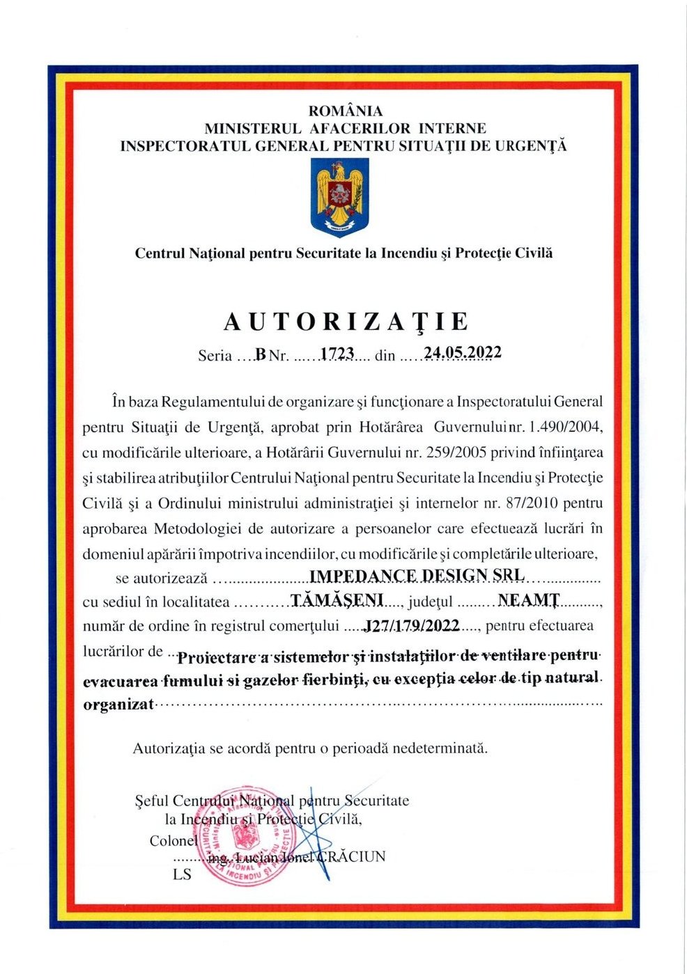 IGSU - Desfumare natural-organizată